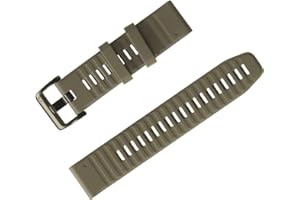 Garmin QuickFit 22 Watch Band - Dark Sandstone Silicone