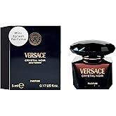 Versace Crystal Noir Perfume for Women Mini Parfum Splash 0.17 Ounce