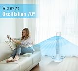 PureMate 31-Inch Tower Fan with Oscillation and Aroma Function - 3 Speeds view 6