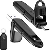 EAGET 512GB Flash Drive with Dual USB-C &amp; USB 3.2 Ports, Portable Thumb Drive, 560MB/s External Solid State Drive for iPhone 15/16/17 Pro, Mac, PC, PS4, Android