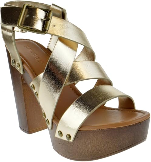 chunky wooden sandals