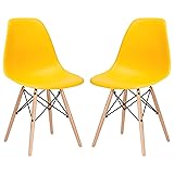 Poly and Bark Modern Mid-Century Side Chair with