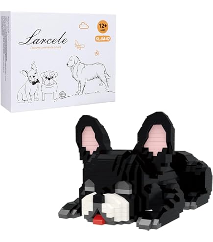 Amazon.com: JEKCA English Bulldog 01S-M03 | Dog Plastic Building