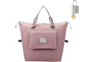 VENTOURPACK Gym Tote Bag, Travel Duffle Bag Women, Sports Bag, Yoga Bag, Weekender Bags For Women Travel With Trolley Sleeve (CHERRY BLOSSOM)