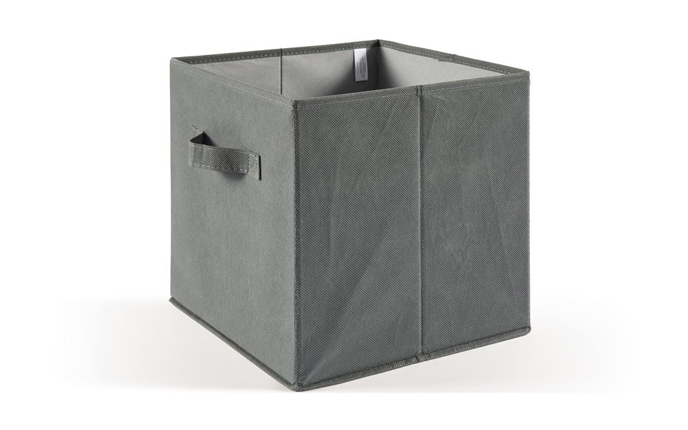 Perfetto Organizer Tnt Drawer Easybox Dimension-30 x 30 x 30 Cm,Color-Ash, Fabric, One Size