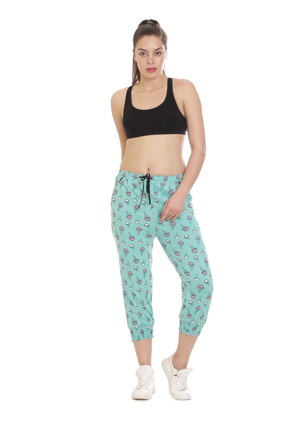 goldstroms women's printed capri