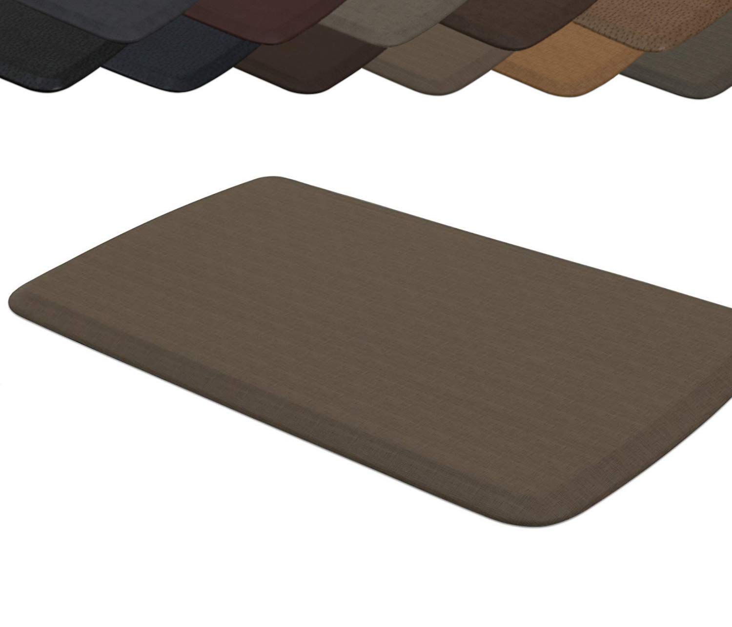 GelPro Elite Linen Sandalwood Anti-Fatigue Kitchen Floor Comfort Mat, 20" x 36"