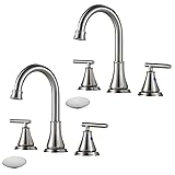 Fransiton 8 Inch Widespread Bathroom Sink Faucet 3