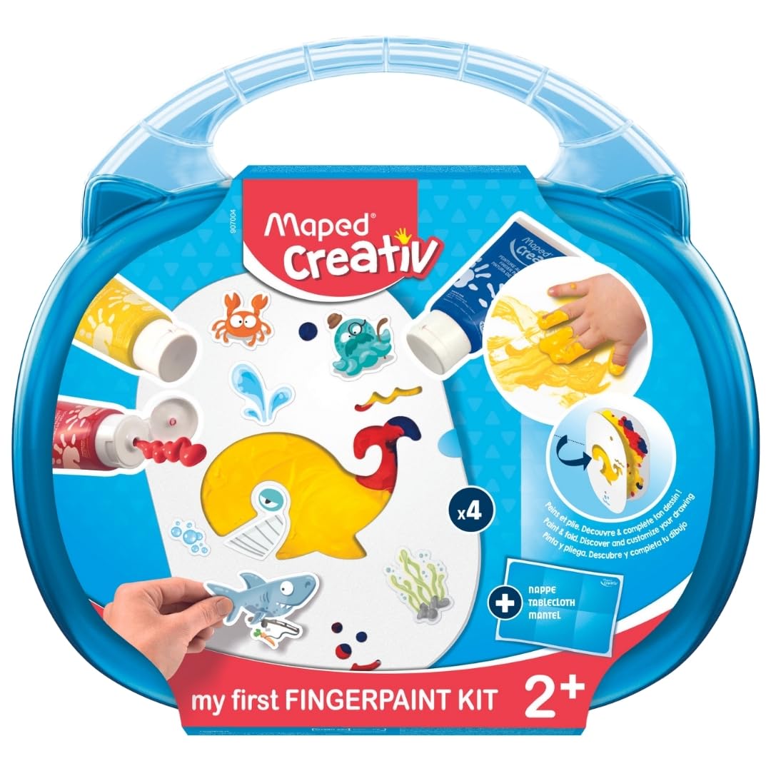 Maped M907004 Finger Paint Set My First 15 Pieces