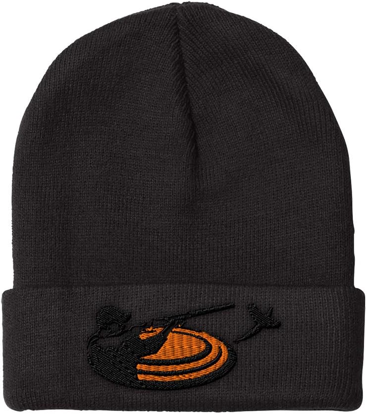 Custom Beanies for Men Trap Shooting Sport Embroidery Winter Hats for Women Acrylic Skull Cap 1 Size