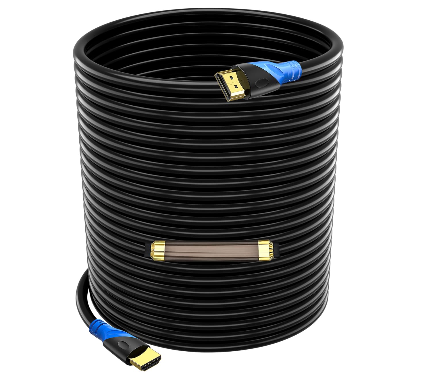 Photo 1 of Rommisie 4K HDMI 100 FT Cable (HDMI 2.0,18Gbps) Ultra High Speed Gold Plated Connectors,Ethernet HDMI Cord, 4K@60HZ 2K 1080P 3D ARC Compatible with UHD TV Monitor Laptop Xbox PS4/PS5 ect(30m)