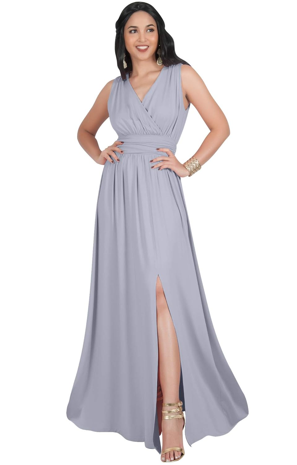 Best grey dress red carpet