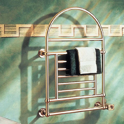 Myson Towel Warmers EB29 Traditional Electric Brass Satin
