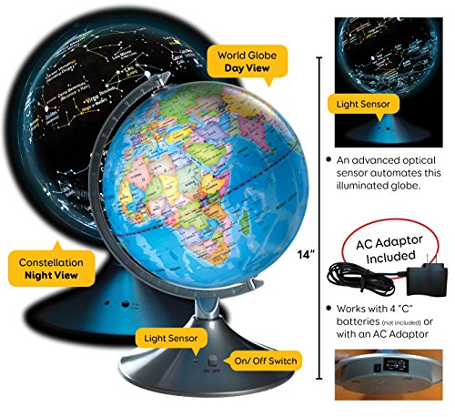 1 Interactive+World+Illuminated+Globe+Kids