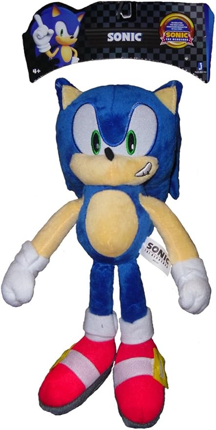 tomy 12 inch modern sonic plush