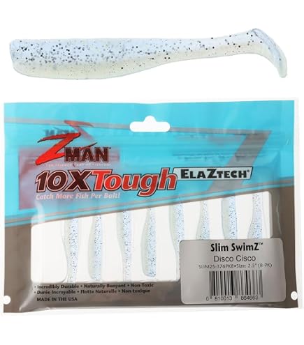 Amazon.com : Z-Man SLIM25-364PK8 Slim Swimz 2.5