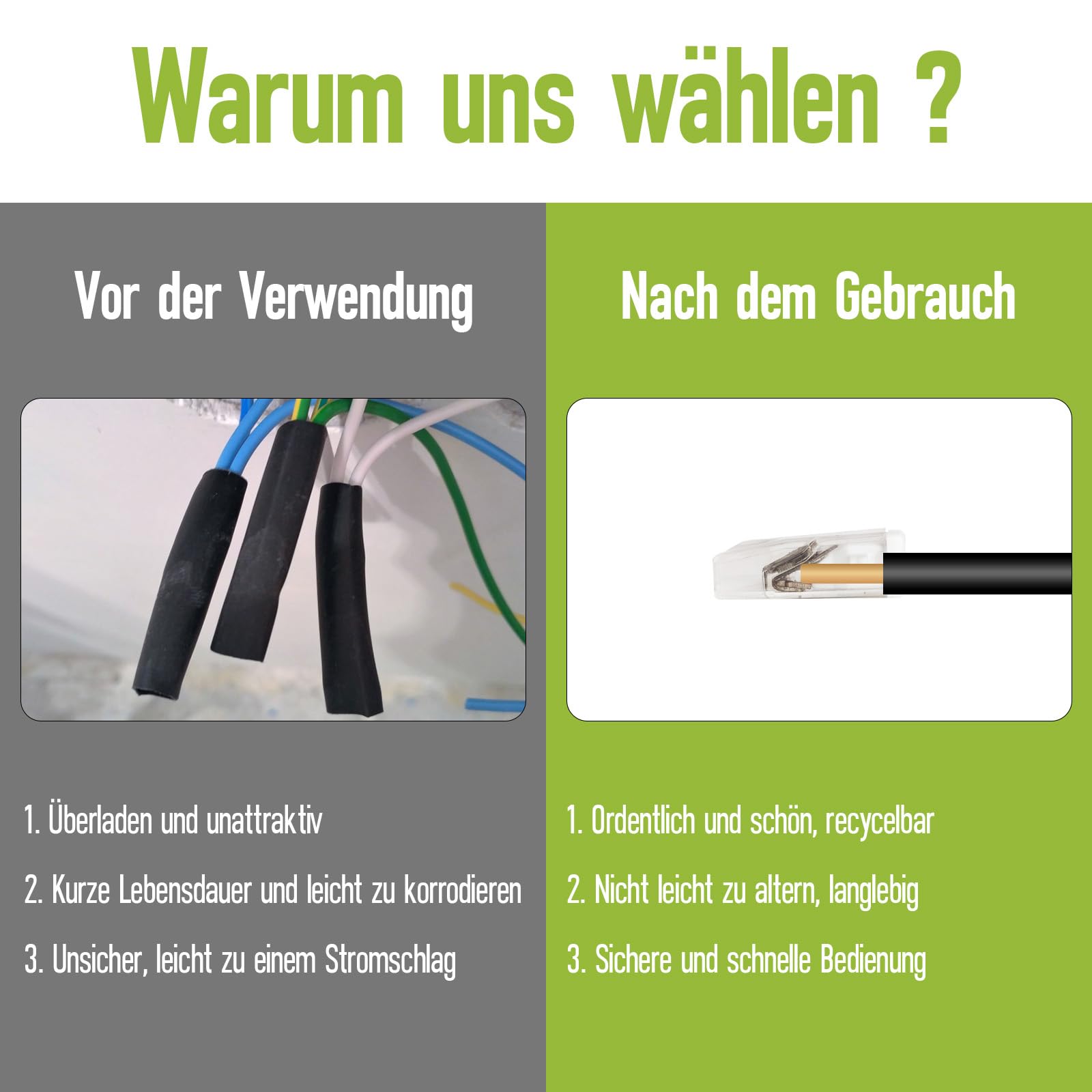 Maxled, Light is Led! Verbindungsklemmen,Klemmen 2 Polig Leiter, 100 Stück Kabelverbinder Kabelklemmen für Alle Leiterarten Weltweit,Anschlussklemmen Strand Wire:0.5-2.5mm² PCT-212 6