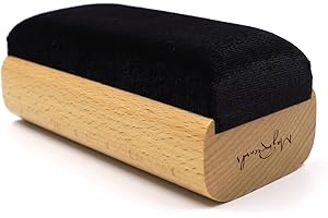 sdroceRyaM Vinyl Record Cleaner Brush Anti-Static Velvet & Soft Fiber Record Clean Brush Clean for LP