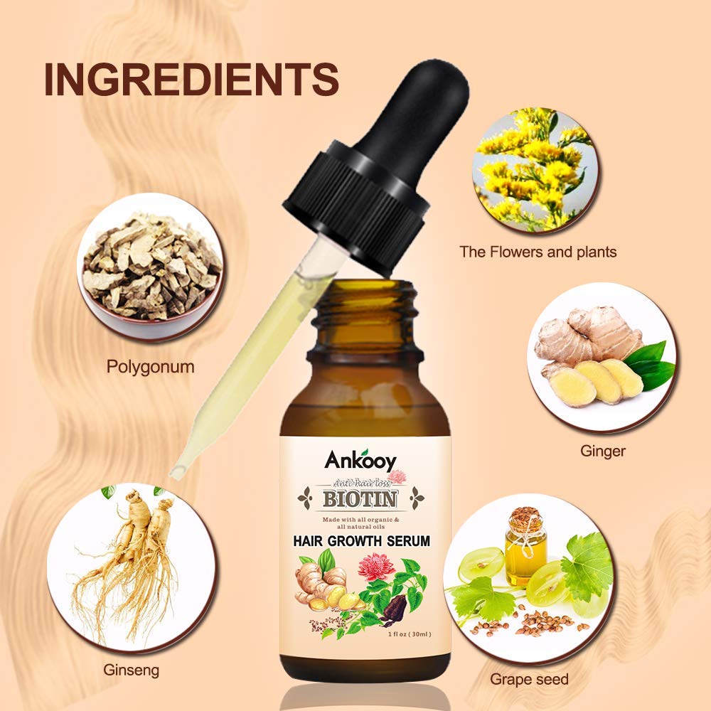 3 PACK Hair Growth Serum, Hair Regrowth Treatment, Stops Hair Loss, Hair Thinning Treatment, Anti Hair Loss, Promotes Thicker, Stronger Hair, And Promotes Hair Regrowth For Women and Men : Beauty