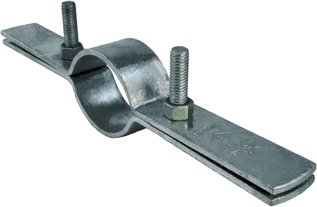 Highcraft DMSTH04 Riser Clamp Vertical Pipe Hanger for Copper, Iron