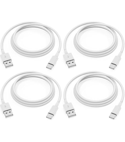 2-Pack USB A To USB C CarPlay Cable For IPhone 17/16/15 Series - 3A Fast Charging & Data Sync, 3FT