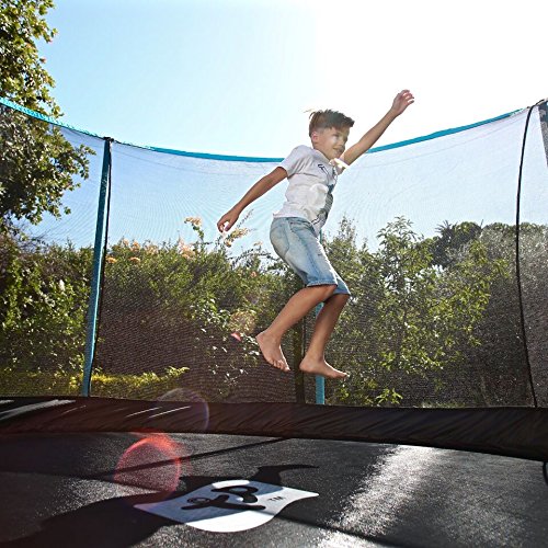 TP Toys 12ft Genius Octagonal Trampoline Blue
