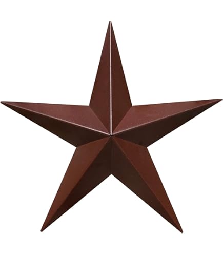 Amazon.com: CWI Gifts Metal Barn Star - 24