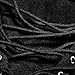 Gothic Hole T Shirt Costumes Double Layers Irregular Hooded Black T-shirt Punk Ripped Men Casual Tee Tops (M)