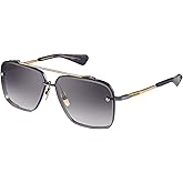 Dita MACH-SIX Black Rhodium Yellow Gold/Dark Grey To 62/12/130 men Sunglasses