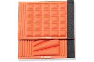 SAGEFINDS Luggage Handle Wraps, Set of 2, Padded Grip Handle Covers for Bags, Hidden ID Section, Colorful Suitcase Tag Identifier, Travel Accessories