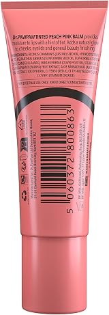 Dr. Pawpaw Tinted Peach Pink Balm 10ml Multi-Purpose Vegan view 9