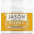 Jason Moisturizing Creme, Vitamin E 25,000, Age Renewal, 4 Oz