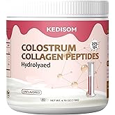 KEDISOM Bovine Colostrum Powder with Vitamin B-12, Unflavored, 40 Servings