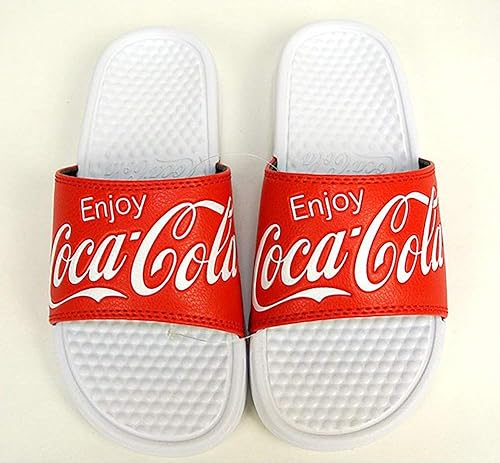 Amazon Co Jp ドウシシャ コカ コーラ サンダル シャワーサンダル スポーツサンダル ビーチサンダル メンズ レディース 男女兼用 海 プール 痛くない ホワイト Cc19cs1 Xl 27 28cm スポーツ アウトドア