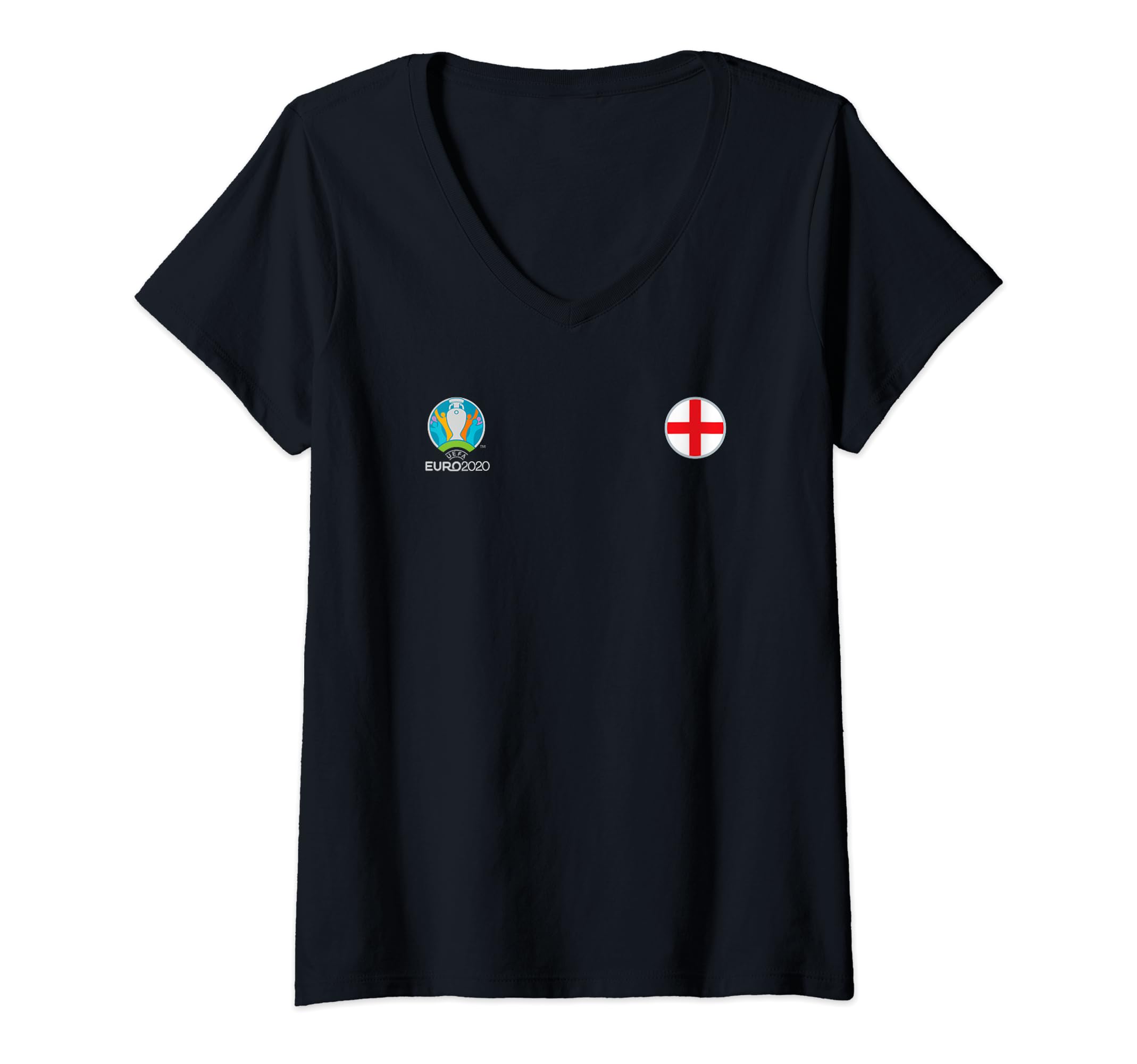 UEFA EURO 2020 "England" V-Neck T-Shirt