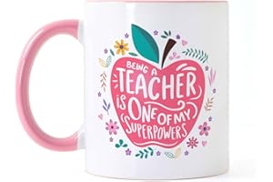 The Yellow Clip - Taza de regalo para Maestras, Profes, Regalos Día del Maestro (Manzana)