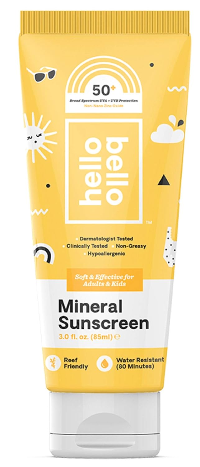 Amazon Com Hello Bello Sunscreen Lotion 3oz Yellow Beauty