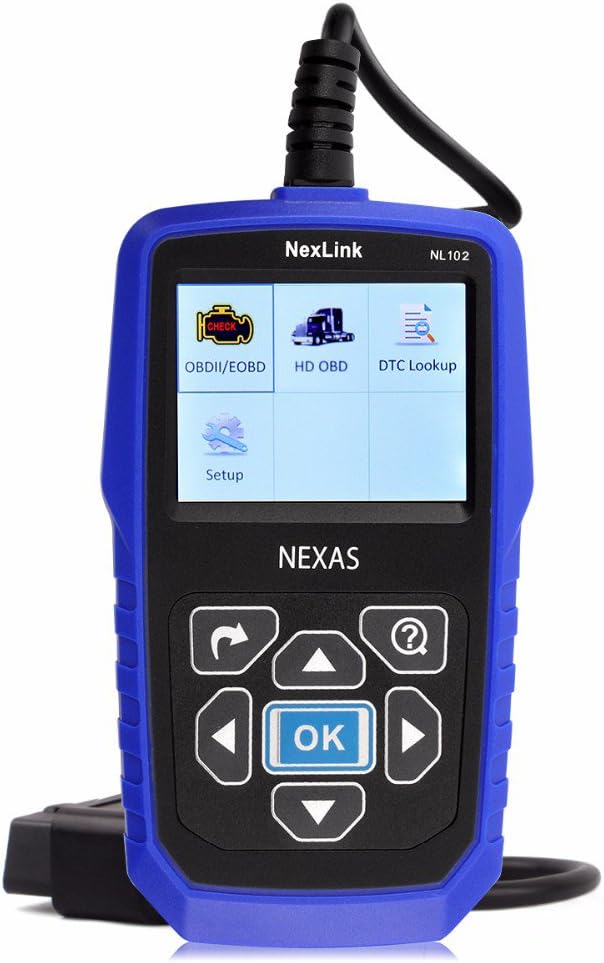 Car Truck Diagnostic Tool Nexlink NL102 Heavy Duty Trucks Scanner Engine ESP ABS Brake Diagnostics