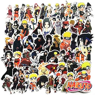 Stickers Japan Anime Naruto Sasuke Aesthetic Stickers For Laptop