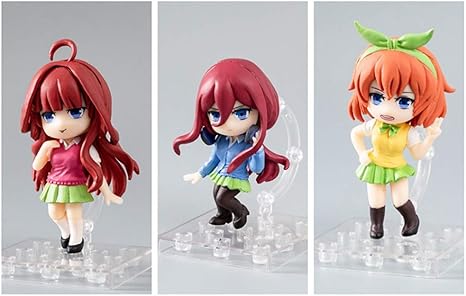 Apehuyuan Anime The Quintessential Quintuplets Vinyl Figure Miku Yotsuba Itsuki Nakano Action Collectible Figure Toys Q Ver Playsets Amazon Canada