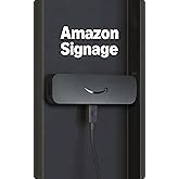 Amazon Signage Stick &ndash; Professional Digital Signage 4K Media Player &ndash; Designed for Businesses of All Sizes, Easy Setup with free Mobile App, and CMS Compatibility