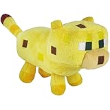 Amazon Com Set Of 2 Ocelot And Squid Minecraft Animal 7 Plush Toy Doll Toys Games