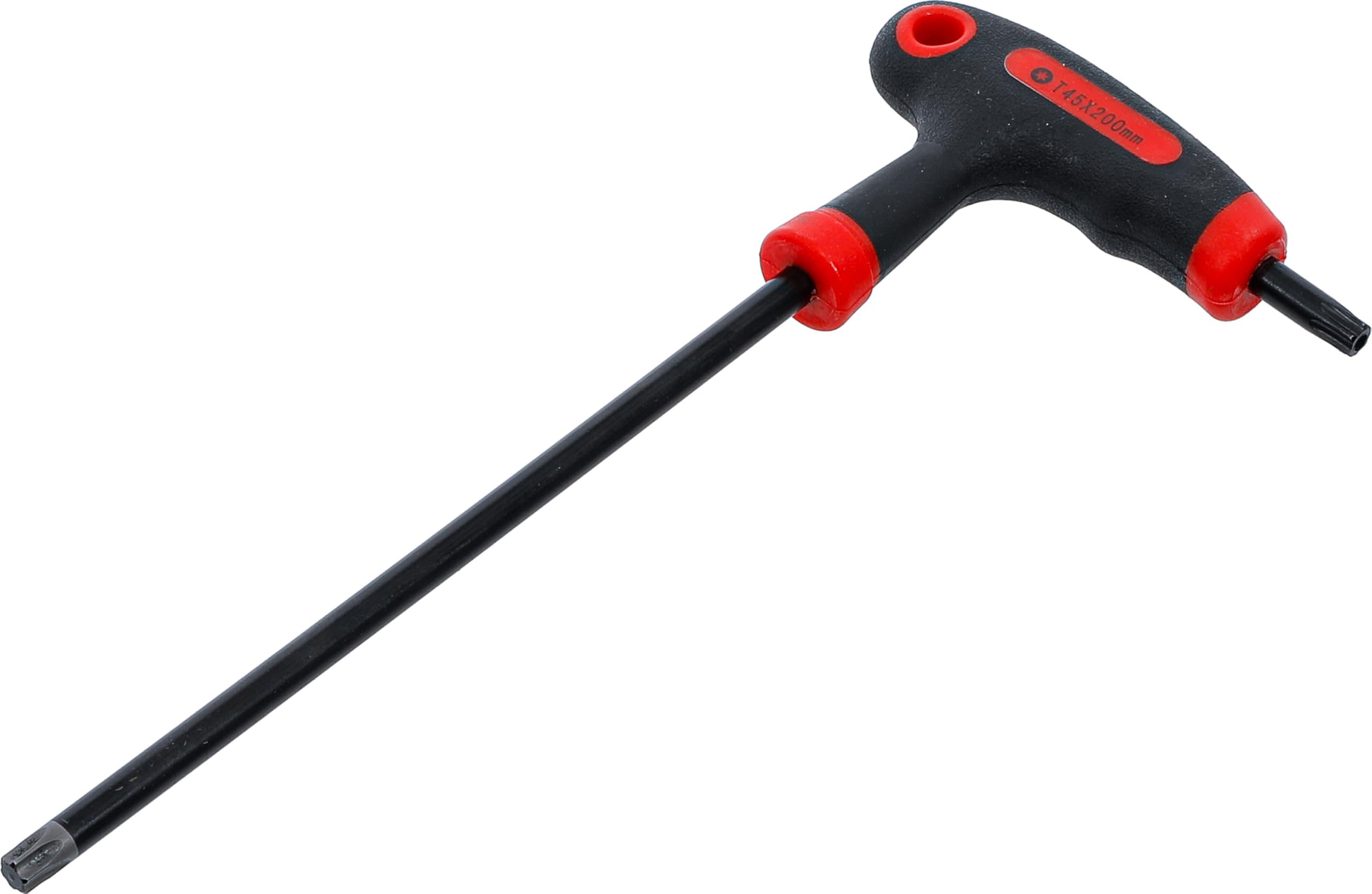 BGS Diy 7880-T45 | T-Handle L-Type Wrench | T-Star tamperproof/non-tamperproof (for Torx) | T45