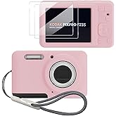 Tedubax Case for KODAK PIXPRO FZ55 Case, Soft Silicone for KODAK PIXPRO FZ55 - Anti-Scratch Slim Fit Lightweight Protective - pink