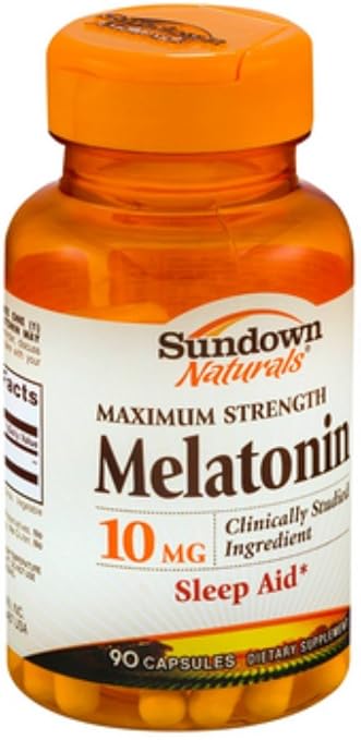 Image Unavailable. Image not available for. Color: Sundown Naturals Melatonin ...