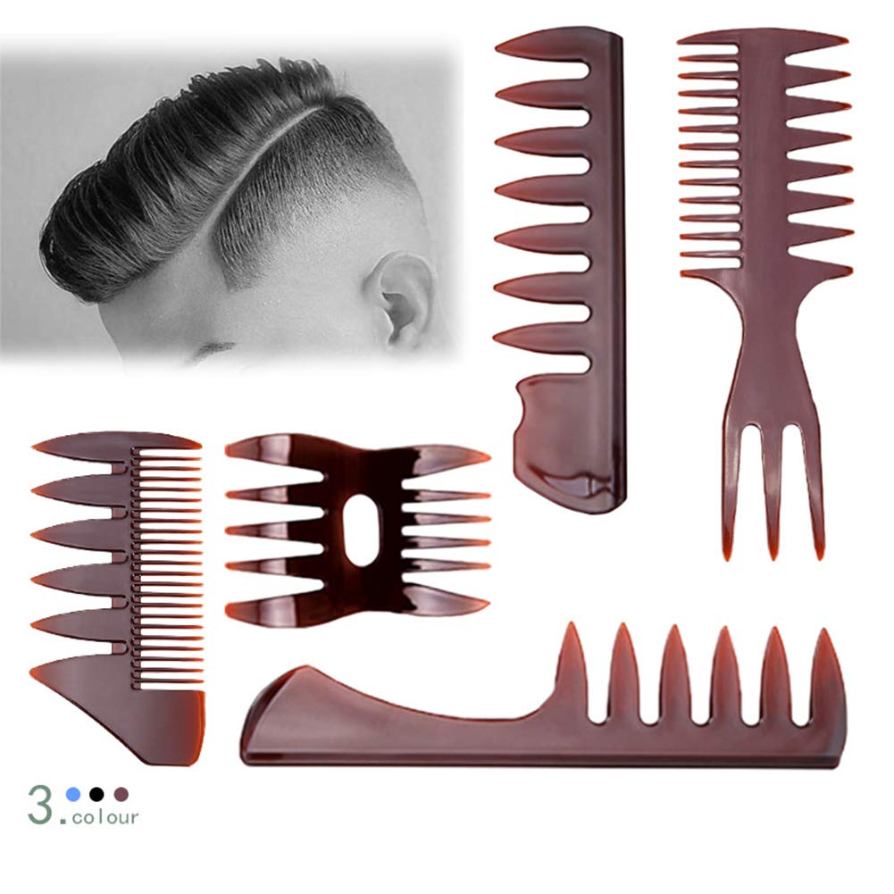 Buy Fidgetgear Teeth Comb 5 Pcs Set Hair Styling Large Teeth Hair