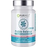 Lab4 Probiotic for IBS, Diarrhea, Bloating, Gas, Gut &amp; Digestive Health | Clinically Proven Formula, Survives Stomach Acid, No Refrigeration Needed, Vegan, 1 Per Day, for Men &amp; Women, Made in Germany