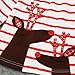 Digood Toddler Newborn Baby Girl Kids Striped Christmas Deer Dress Outfits Clothes (2-3 Years old, White)
