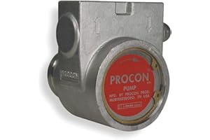 Procon 1/2" Stainless Steel Rotary Vane Pump, 346 Max. Flow (GPH) - 115B330F31XX