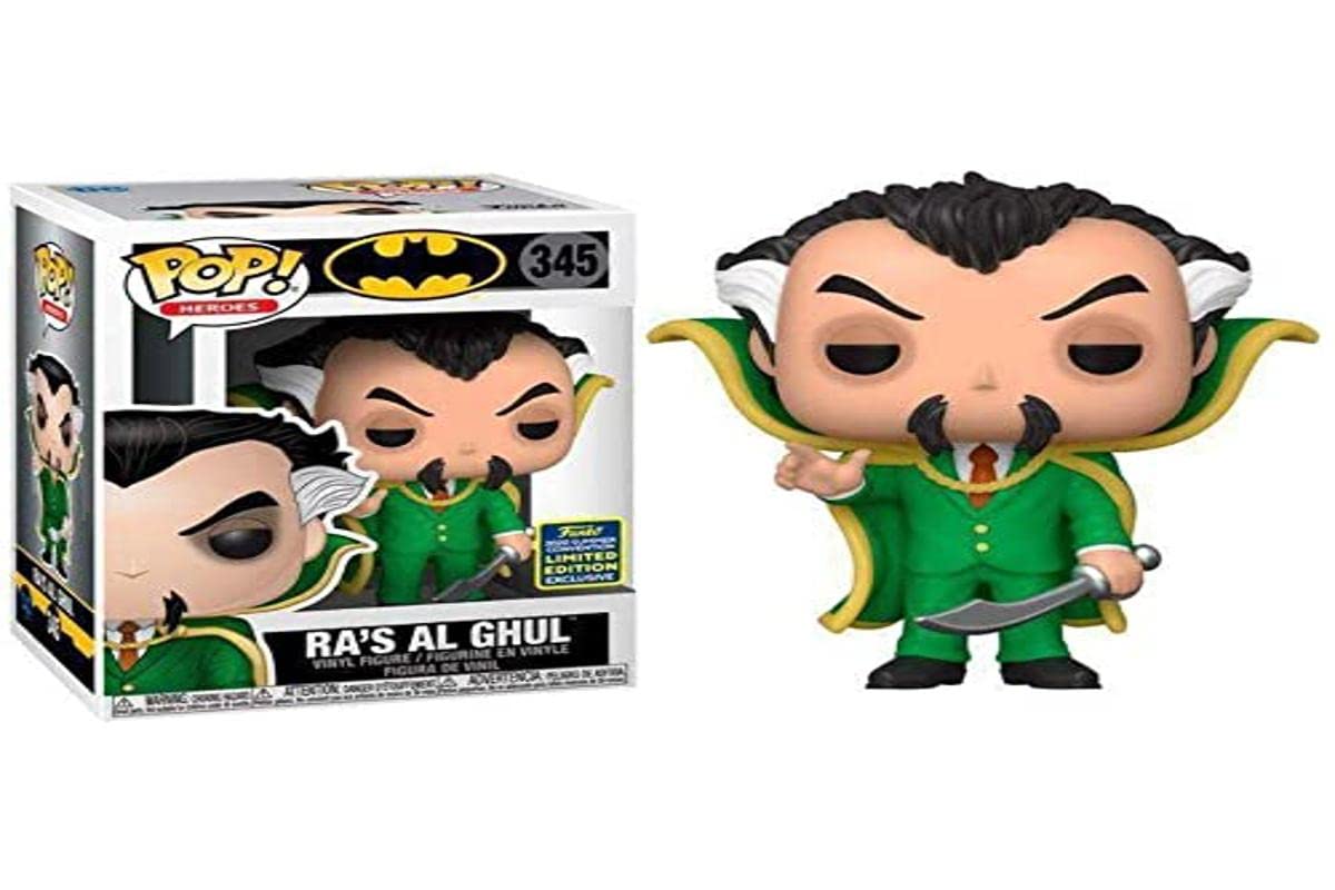 Funko Pop Heroes 345 DC Super Heroes Batman 47870 Ra's al Ghul SDCC2020